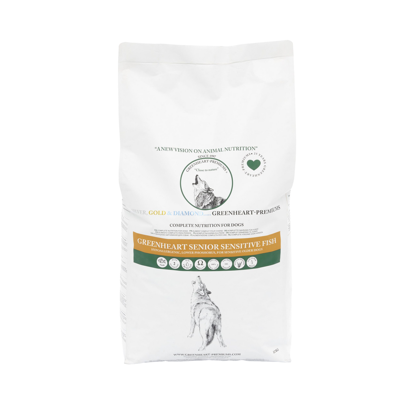 Greenheart Premiums Senior Sensitive Fisch