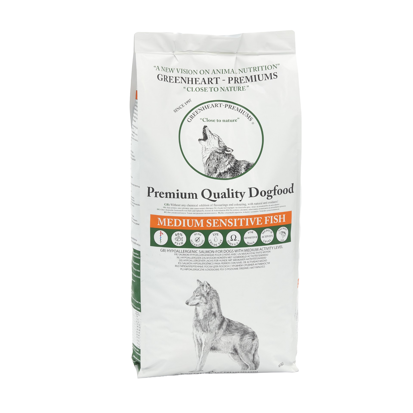 Greenheart Premiums Medium Sensitive Fisch