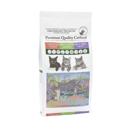 Greenheart Premiums Katzenfutter 3-Mix